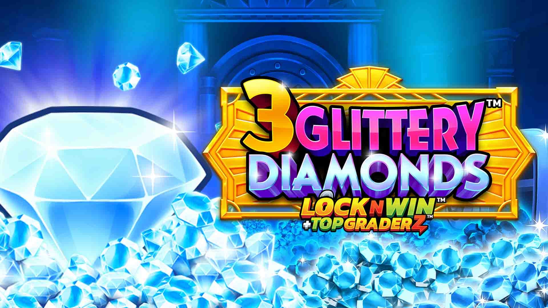 3 Glittery Diamonds