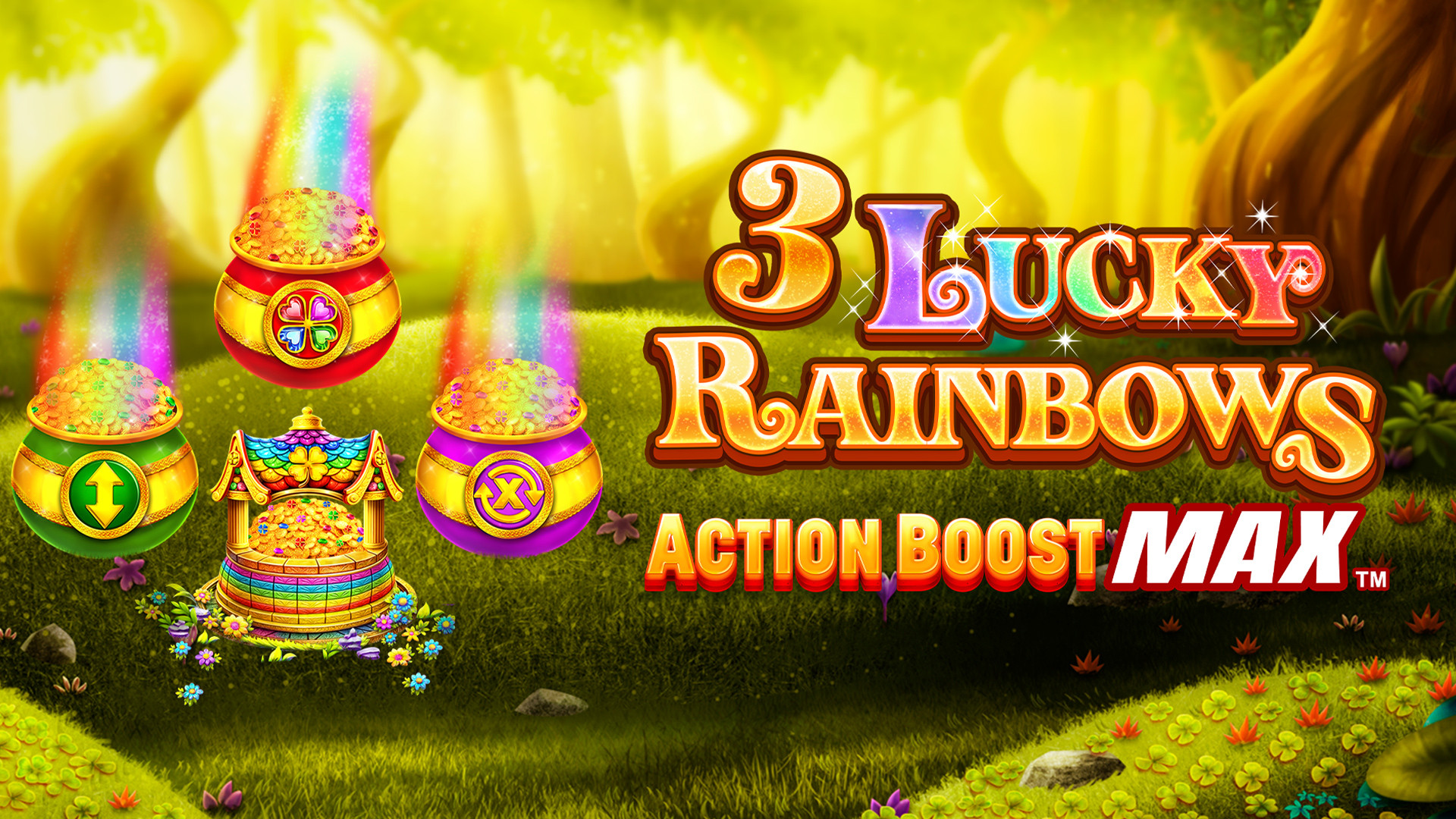 3 Lucky Rainbows Action Boost Max