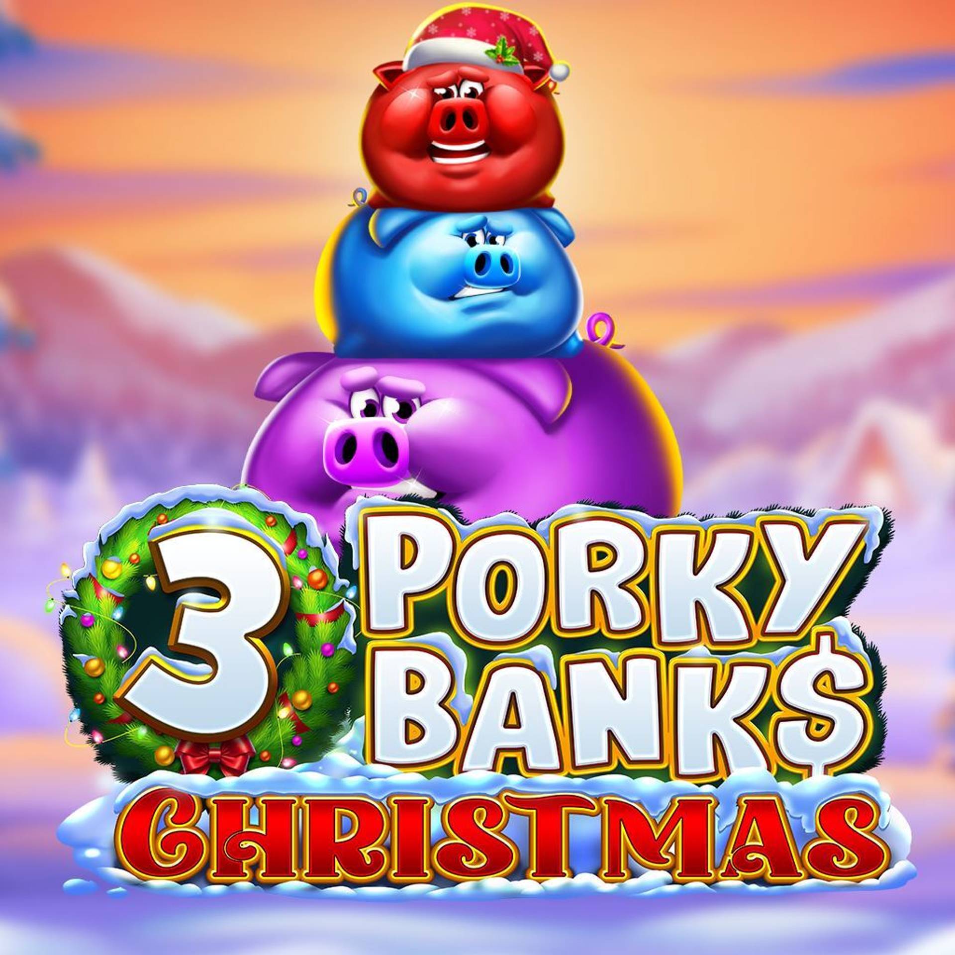 3 Porky Banks Hold & Win - Christmas