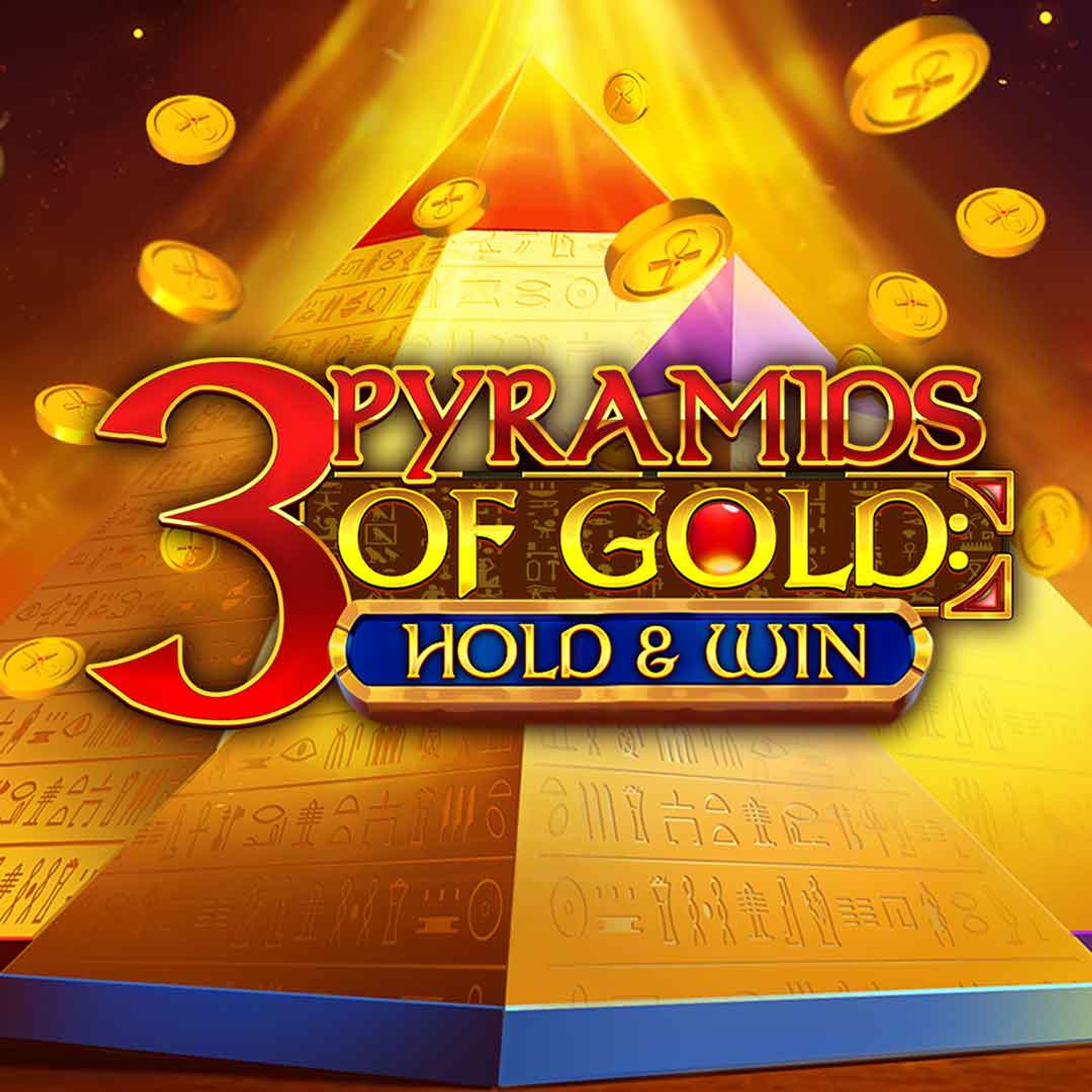 3 Pyramids of Gold: Hold & Win