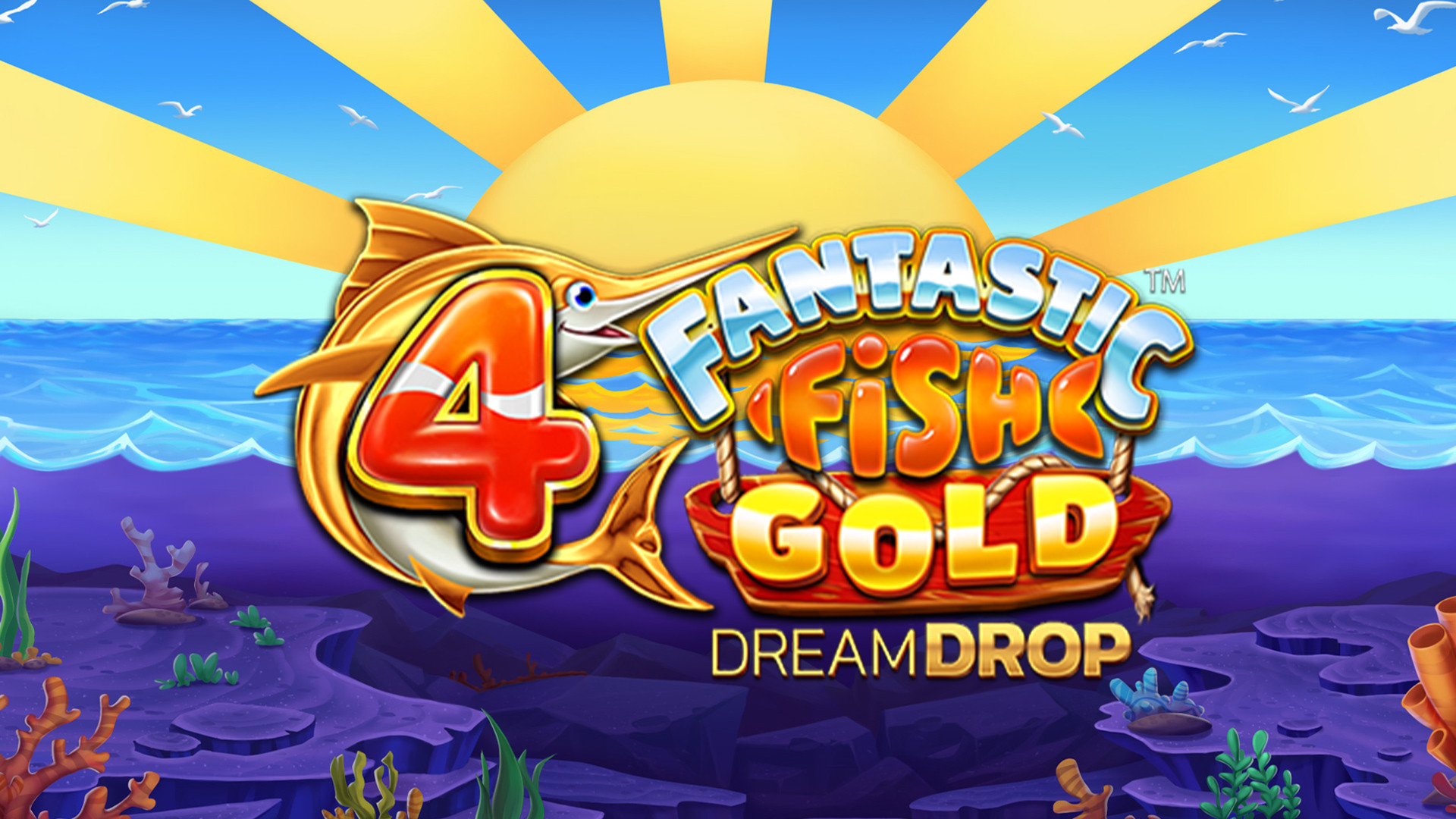 4 Fantastic Fish Gold Dream Drop