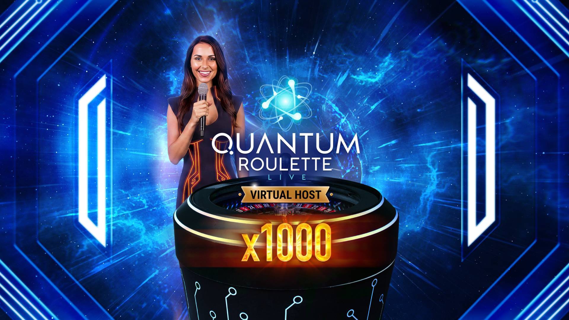 Virtual Host Quantum Roulette x1000