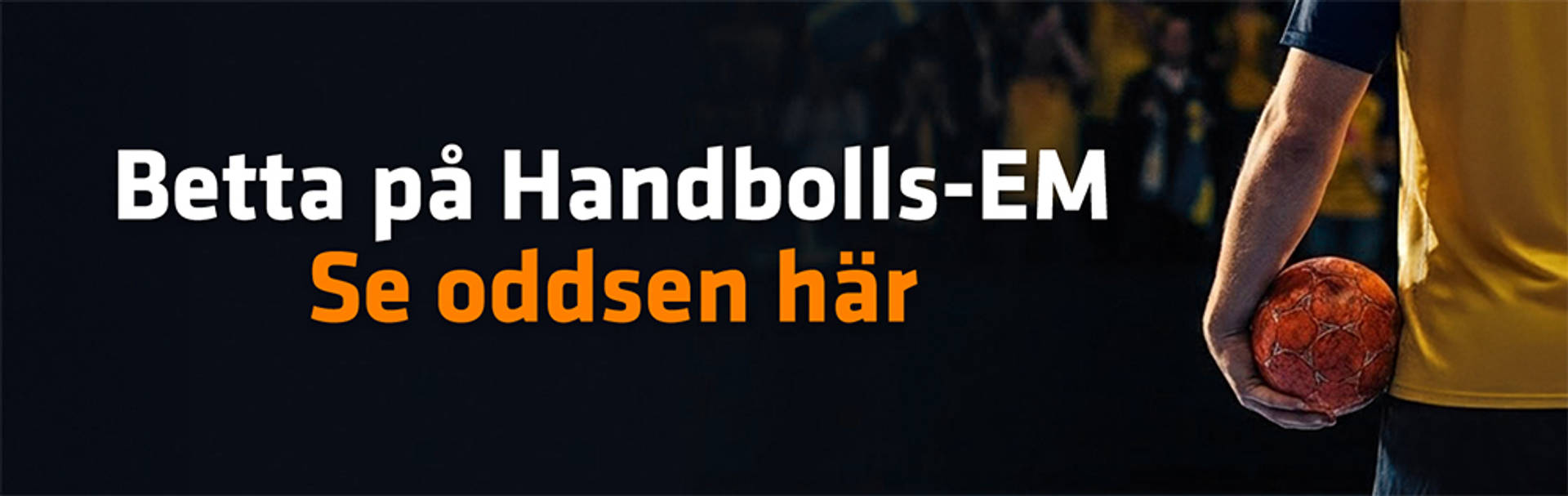 Betta på Handbolls-EM. Se oddsen här.